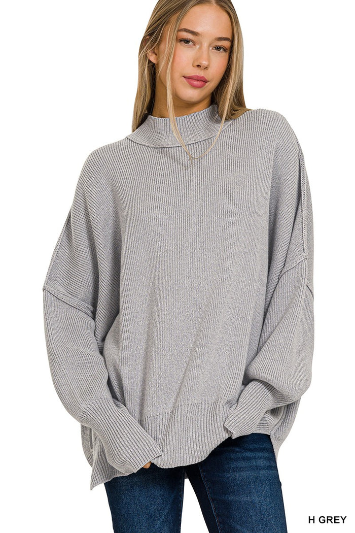 The Oliver Sweater (ruby)