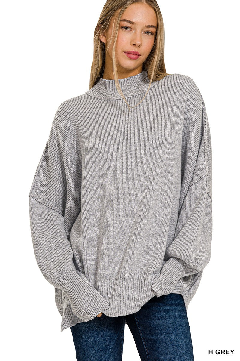 The Oliver Sweater (ruby)