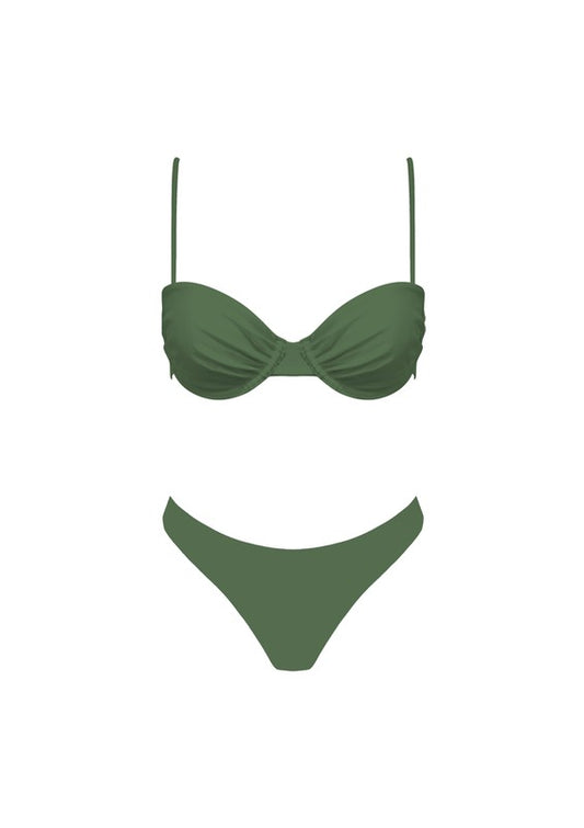 Army Green Bikini Tops