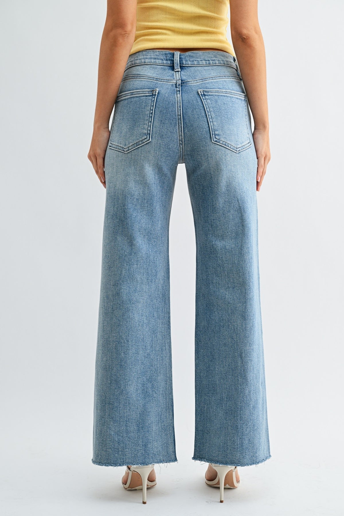 Lawson Wide Leg Denim