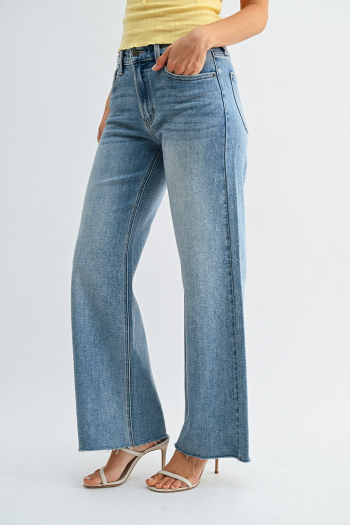 Lawson Wide Leg Denim