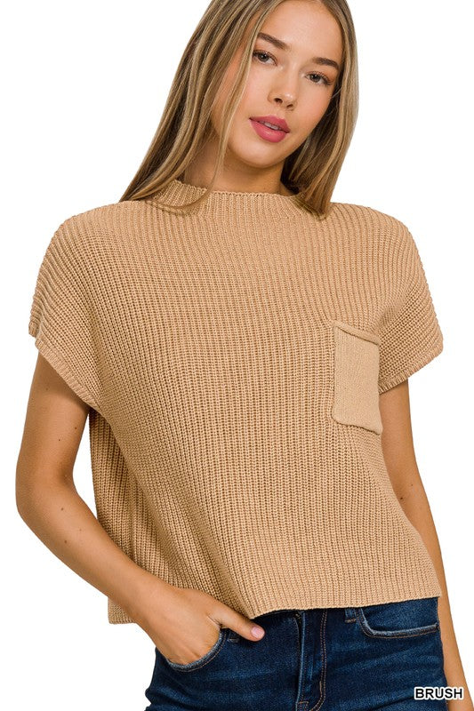 Everyday Sweater Vest (tan)