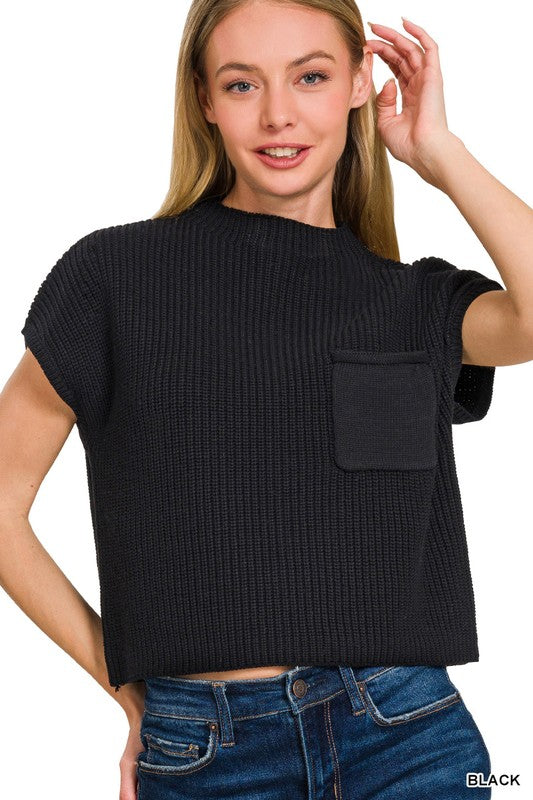 Everyday Sweater Vest (black)