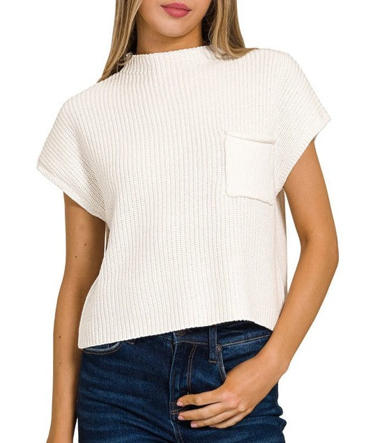 BEST SELLER Summer Sweater Vest (white)