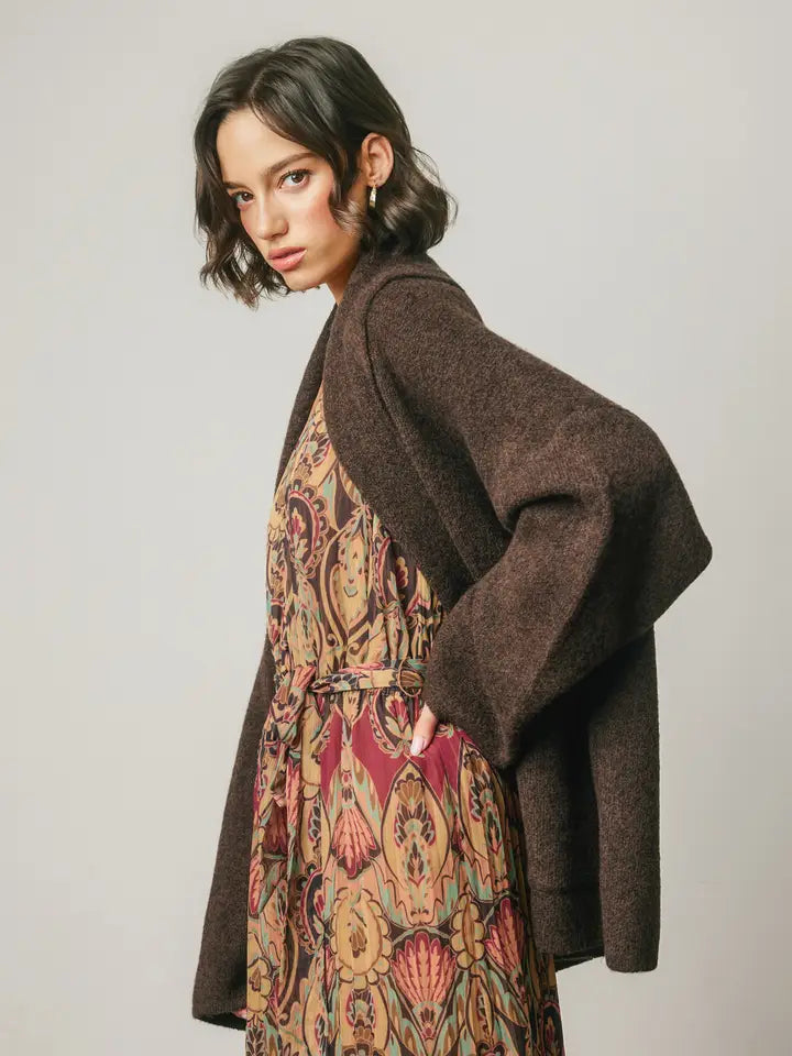 Edwards Cardigan (chocolate)