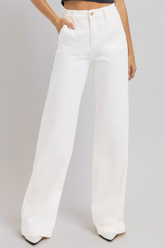 Highrise White Denim