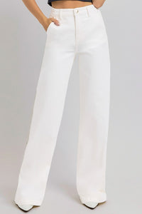 Highrise White Denim