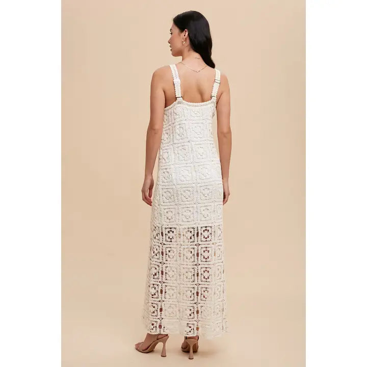 The Cabo Crochet Maxi Dress