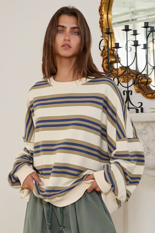 The Easton Striped Sweatshirt