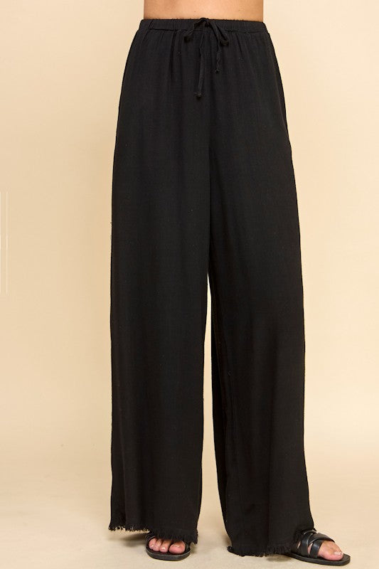 Capetown Linen Pants (black)