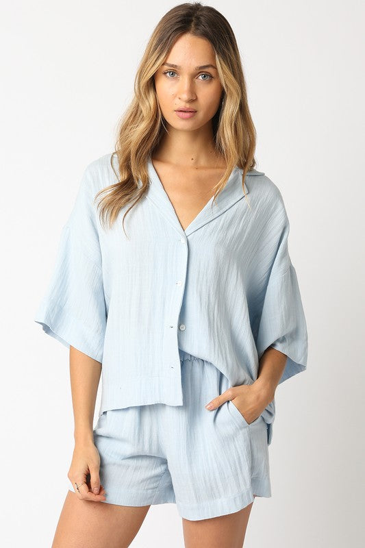 Sarah Blouse (blue)