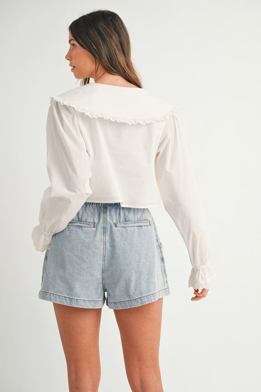 Macy Denim Shorts - GEORGE-MARY'S