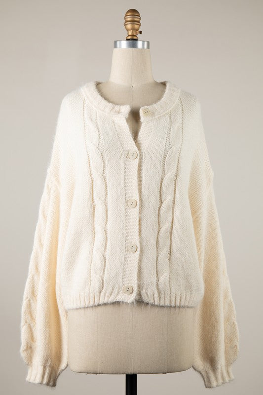 Coquette Cardigan (cream)
