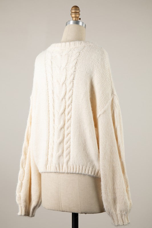 Coquette Cardigan (cream)