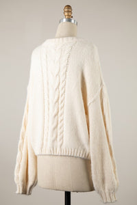 Coquette Cardigan (cream)