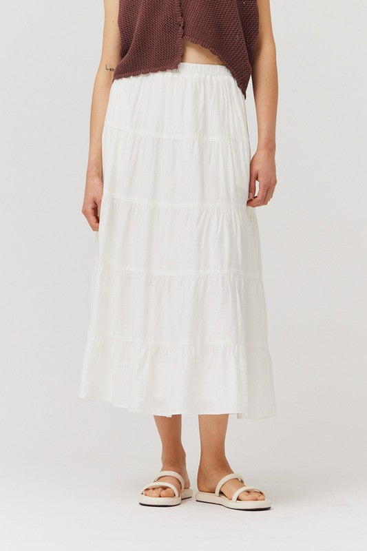Pauline Tiered Maxi Skirt