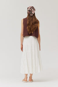 Pauline Tiered Maxi Skirt