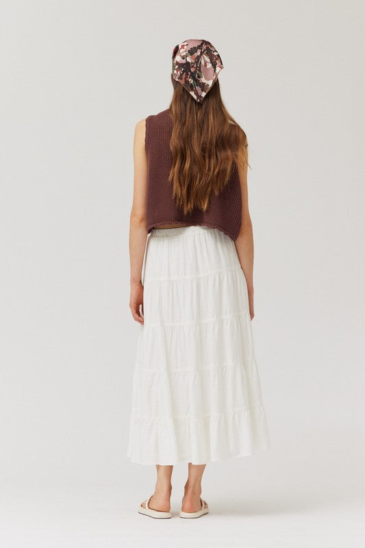 Pauline Tiered Maxi Skirt