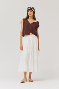 Pauline Tiered Maxi Skirt