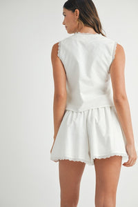 PREORDER Lace Trim Shorts