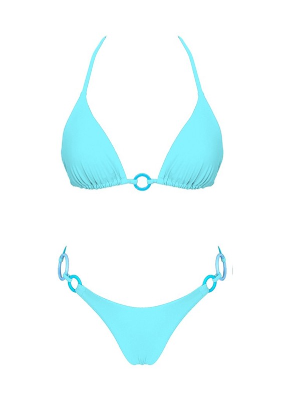 PREORDER Malibu Ring Bikini (blue bottom)