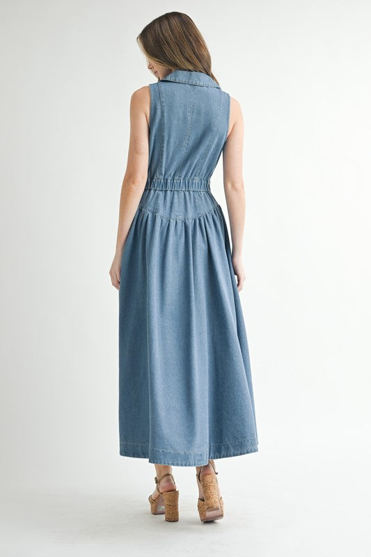 Beth Denim Dress