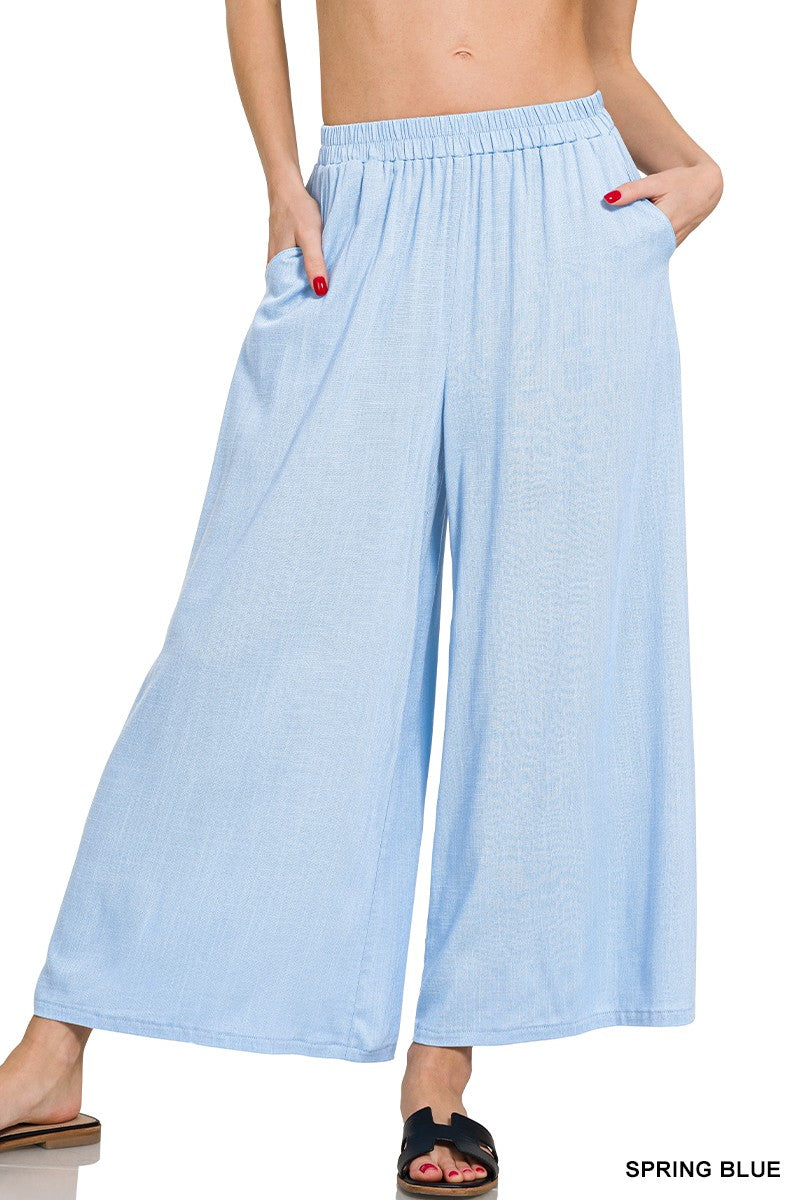 Miramar Pants (spring blue) - GEORGE-MARY'S