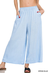 Miramar Pants (spring blue) - GEORGE-MARY'S