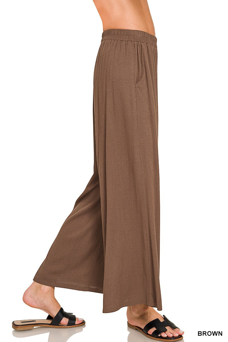 Miramar Pants (choco) - GEORGE-MARY'S