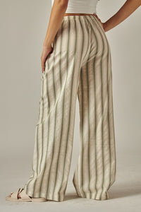 Celina Wide Leg Pants (olive)
