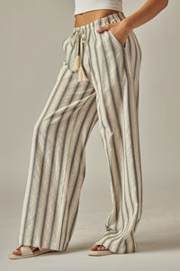 Celina Wide Leg Pants (grey)