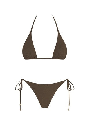 Chocolate Endless Summer Bikini (top) - GEORGE-MARY'S
