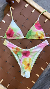 Spring Floral Bikini (top)