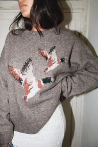 Vintage Mocha Duck Sweater