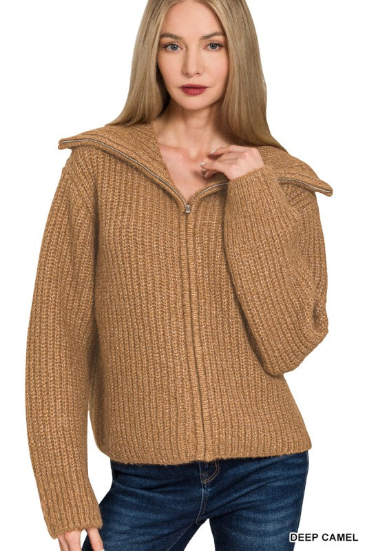 Cozy Corner Cardigan (camel)