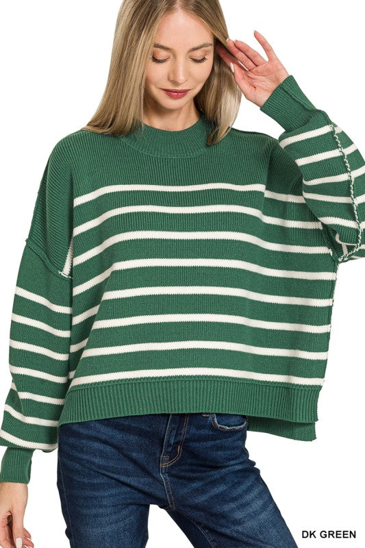 The Patton Sweater (dark green)