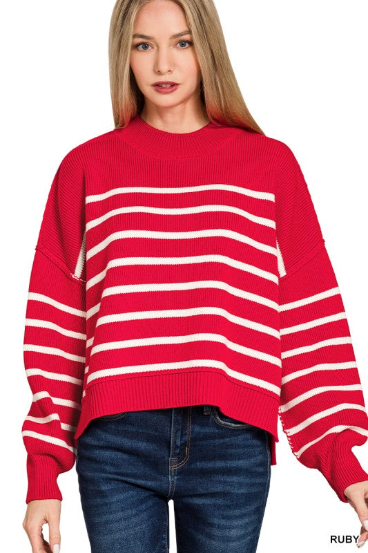 The Patton Sweater (red)