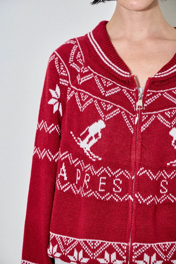 Apres Ski Sweater (red)