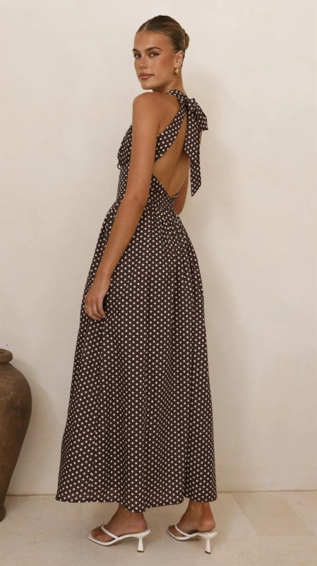 Millie Polka Dot Maxi Dress - GEORGE-MARY'S