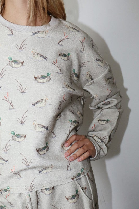 Duck Pond Sweatshirt (greige)