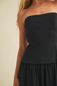 Cortney Corset Dress (black)