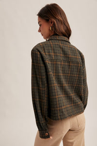 Hunter Plaid Barn Jacket