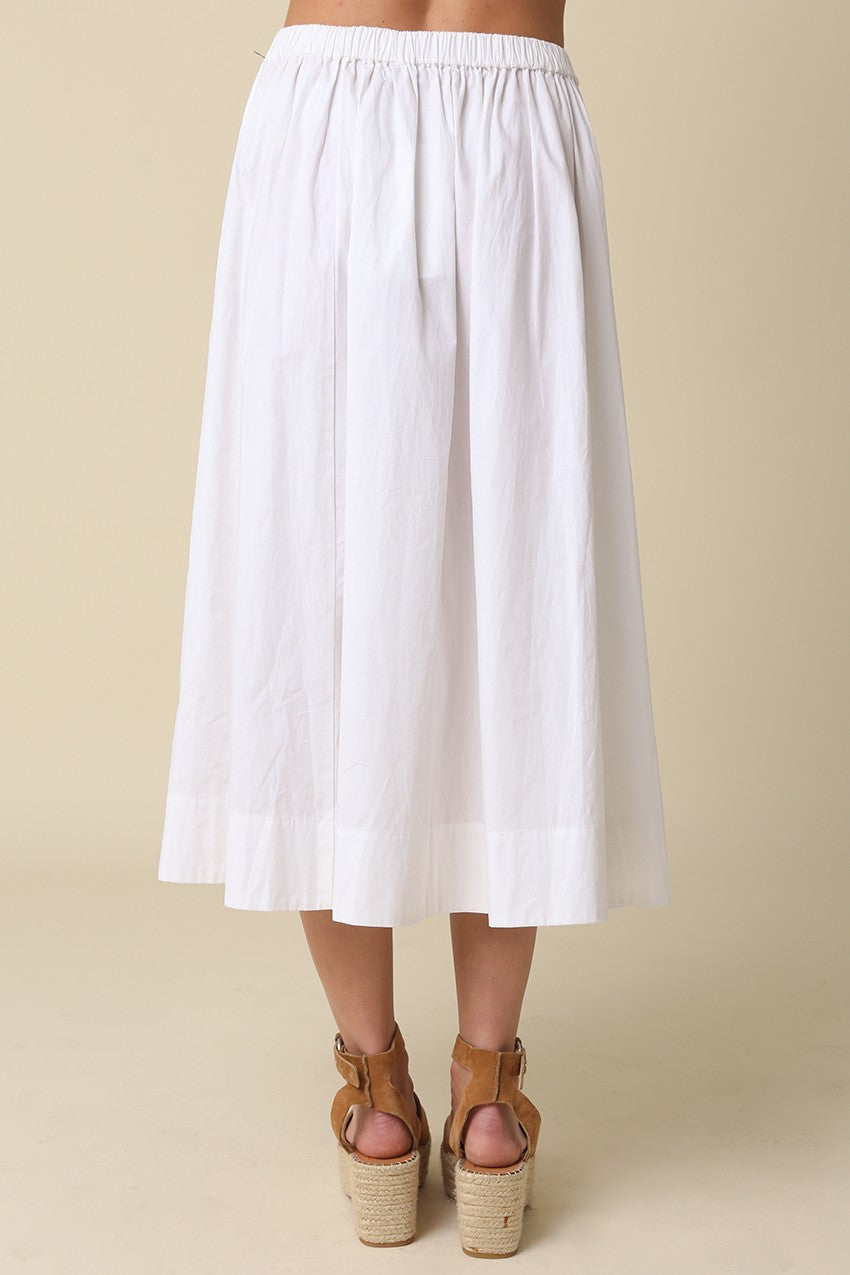 Portia Maxi Skirt (white)