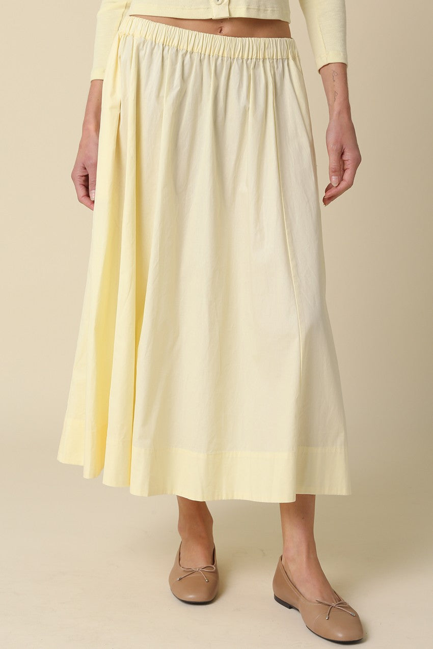 Portia Maxi Skirt (butter) - GEORGE-MARY'S