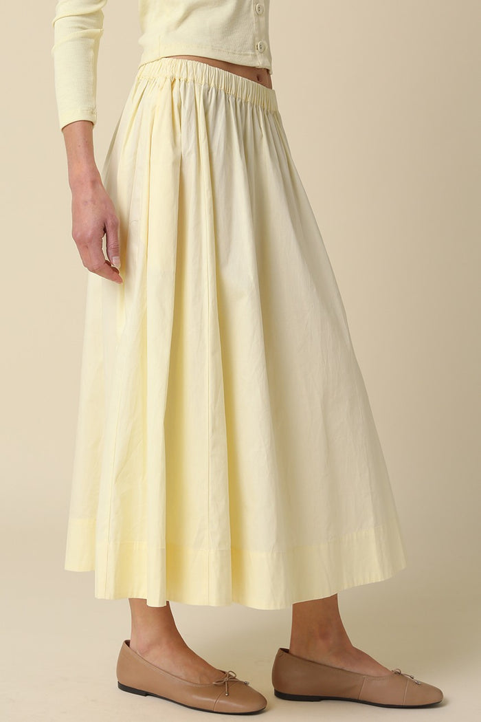 Portia Maxi Skirt (butter) - GEORGE-MARY'S