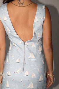 Sailboat Midi Dress