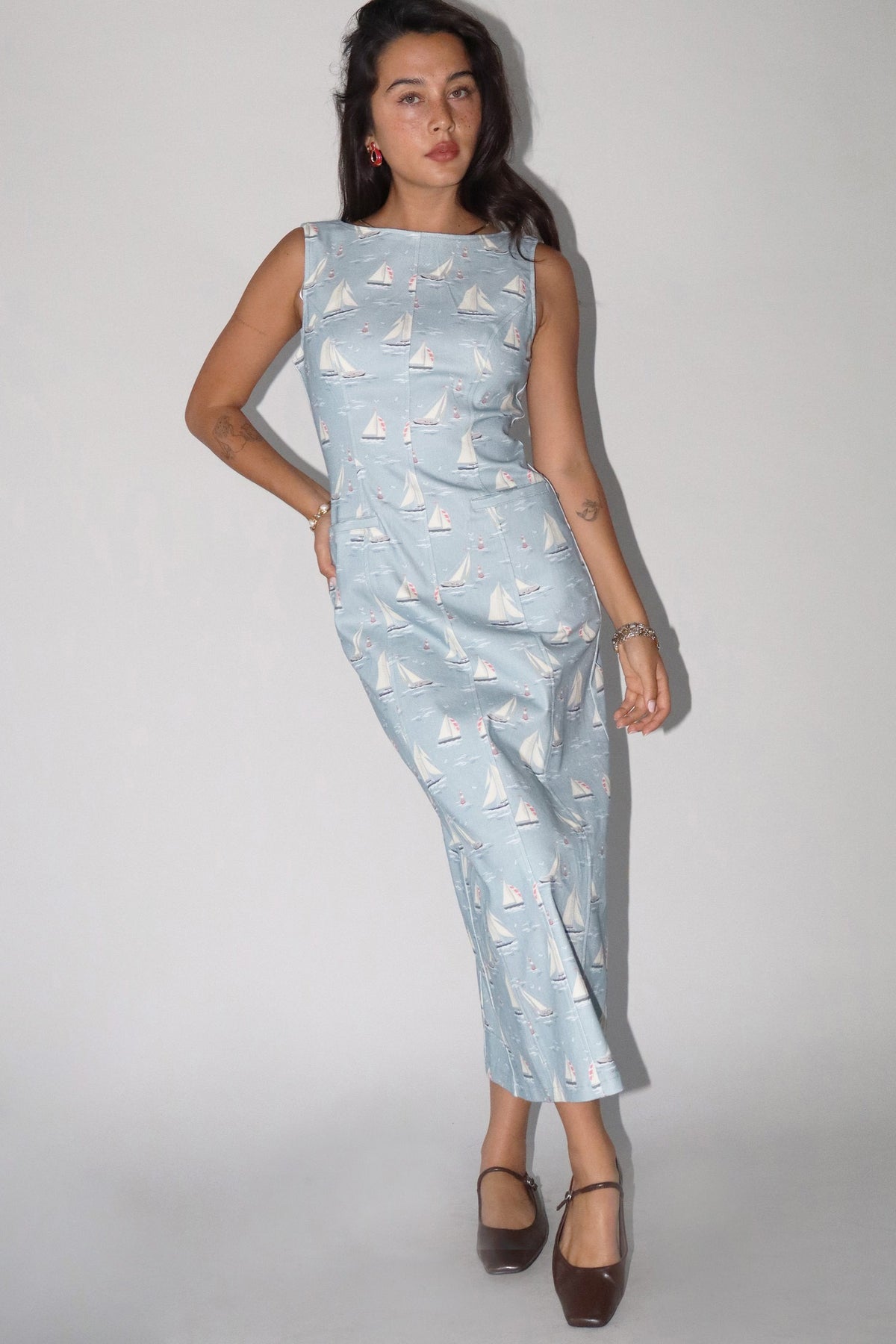 Sailboat Midi Dress