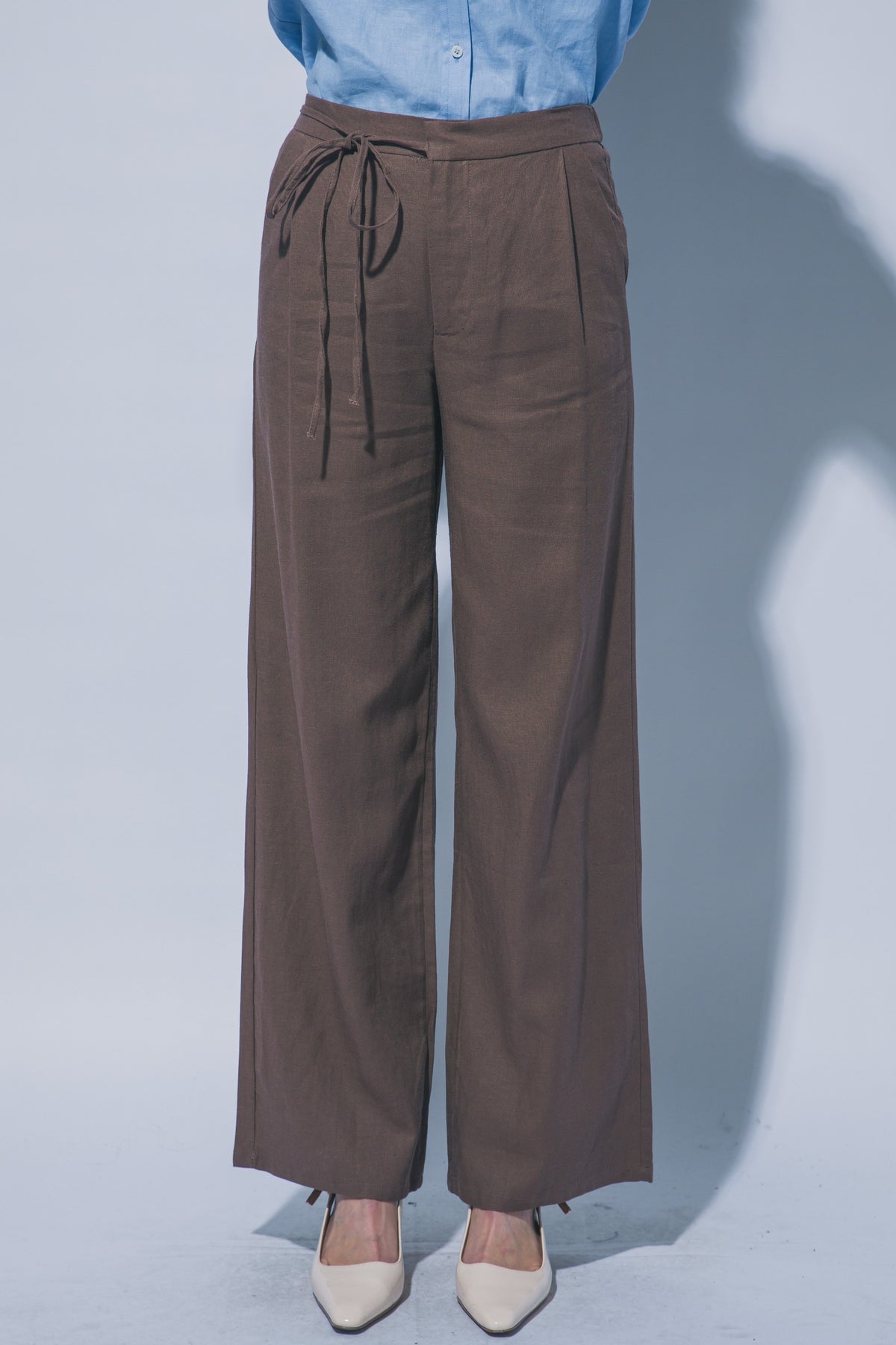 Out of Office Trousers (mocha) - GEORGE-MARY'S