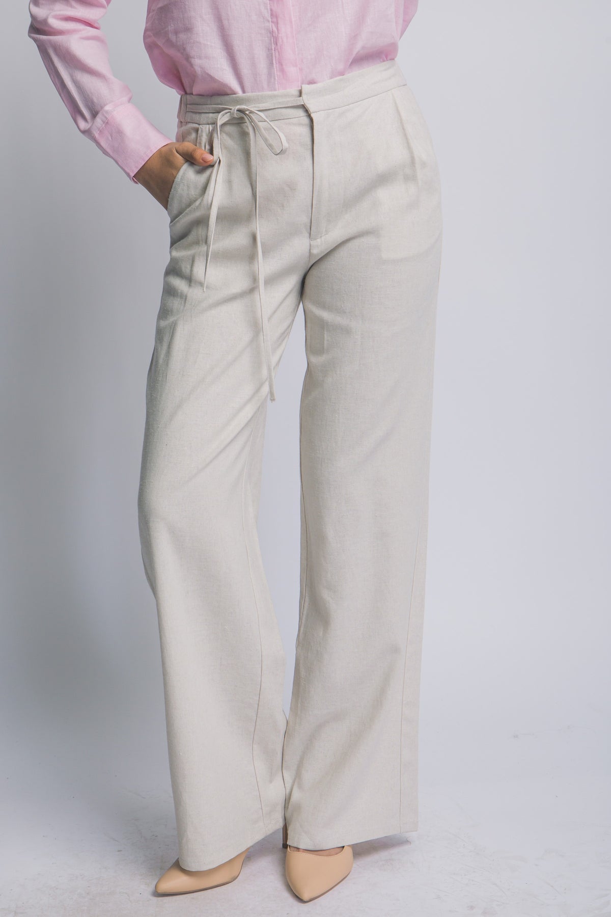 Out of Office Trousers (natural) - GEORGE-MARY'S
