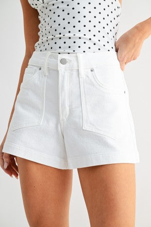 Western Pocket Short (white)